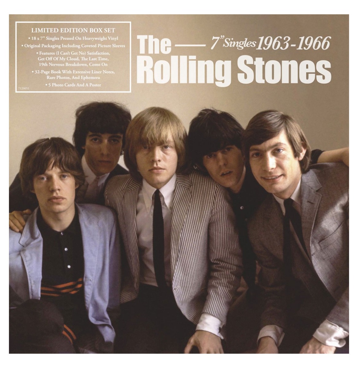 The Rolling Stones - 7" Singles 1963-1966 Box - Beperkte Editie Box Set