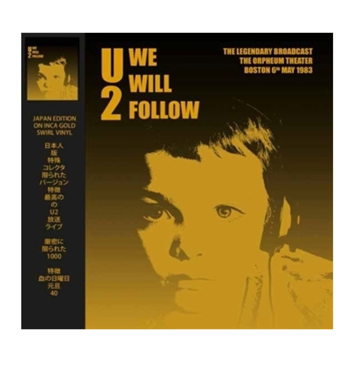 U2 - We Will Follow - The Legendary Broadcast LP