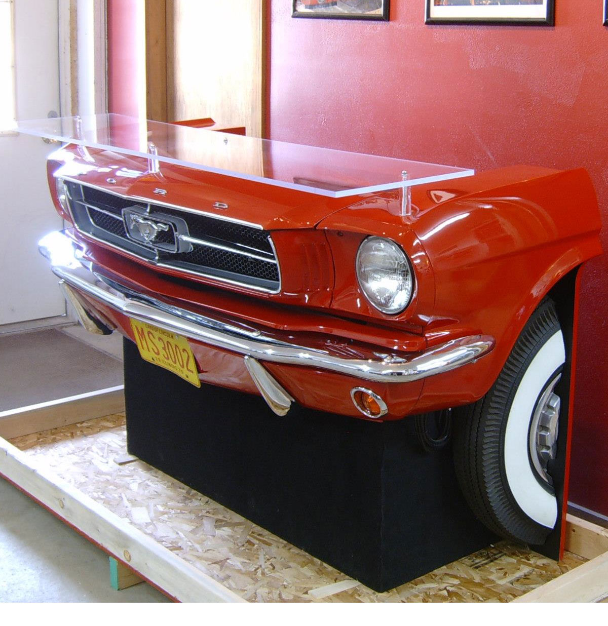 1965 Ford Mustang Bar - Van een echte auto