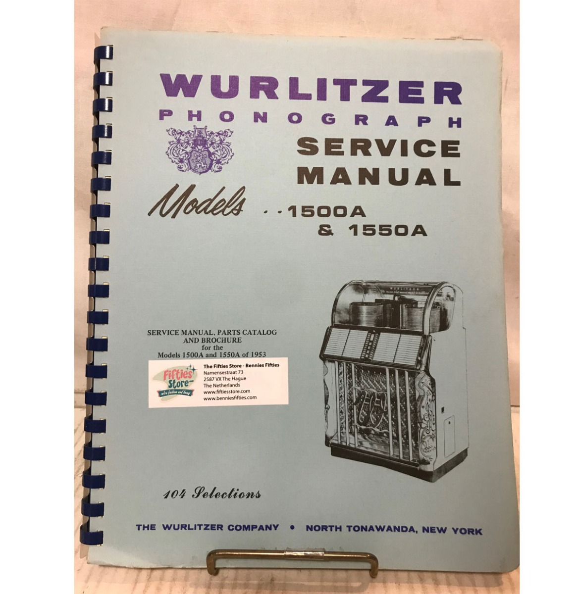 Wurlitzer 1500A/1550A Jukebox Service Manual