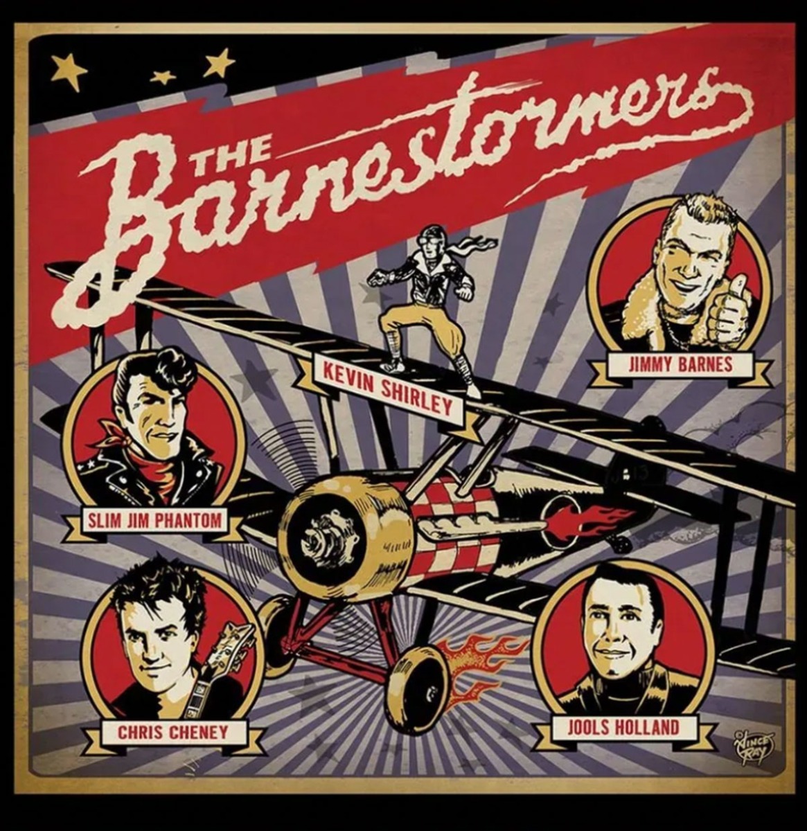 The Barnestormers - The Barnestormers LP