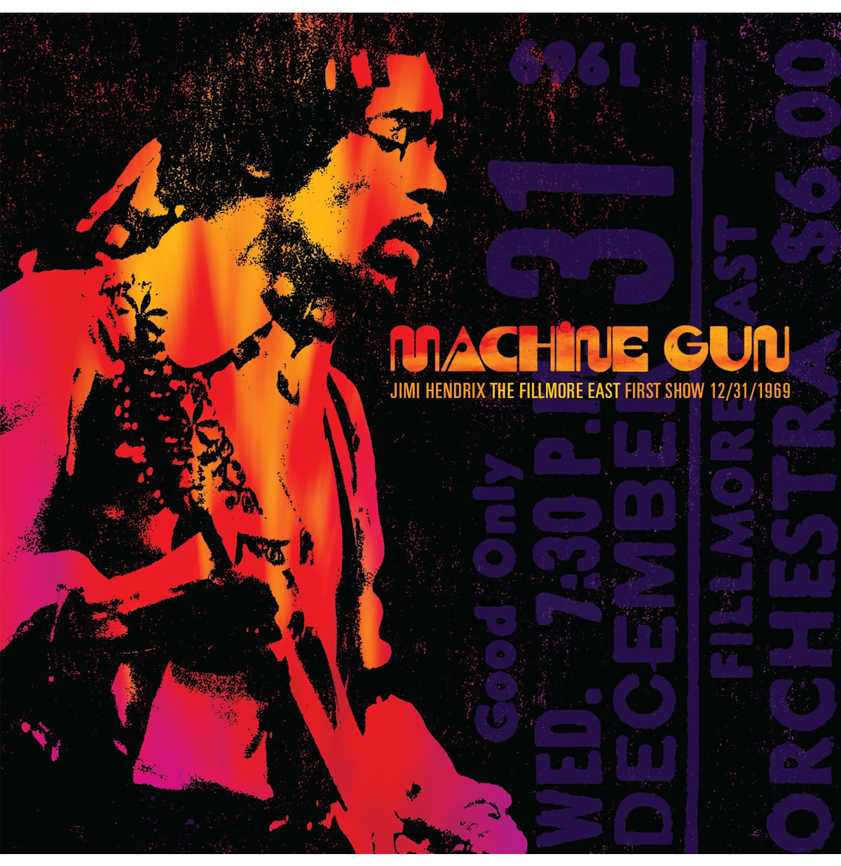 Jimi Hendrix - Machine Gun: The Fillmore East First Show 12/31/69 2-LP