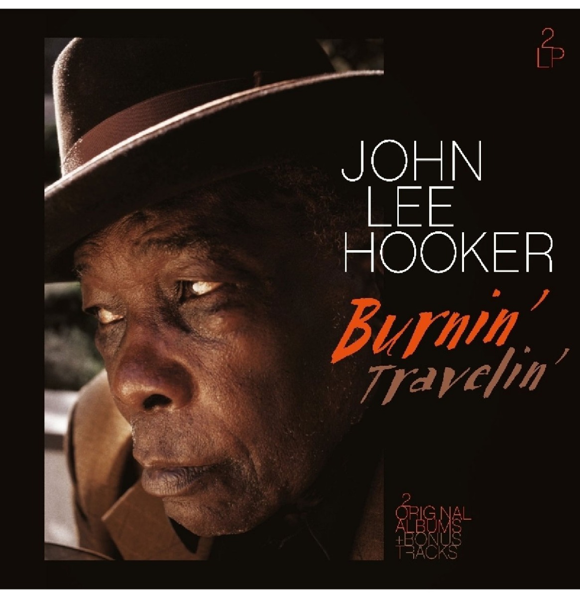 John Lee Hooker - Burnin' Travelin' 2-LP Beperkte Oplage
