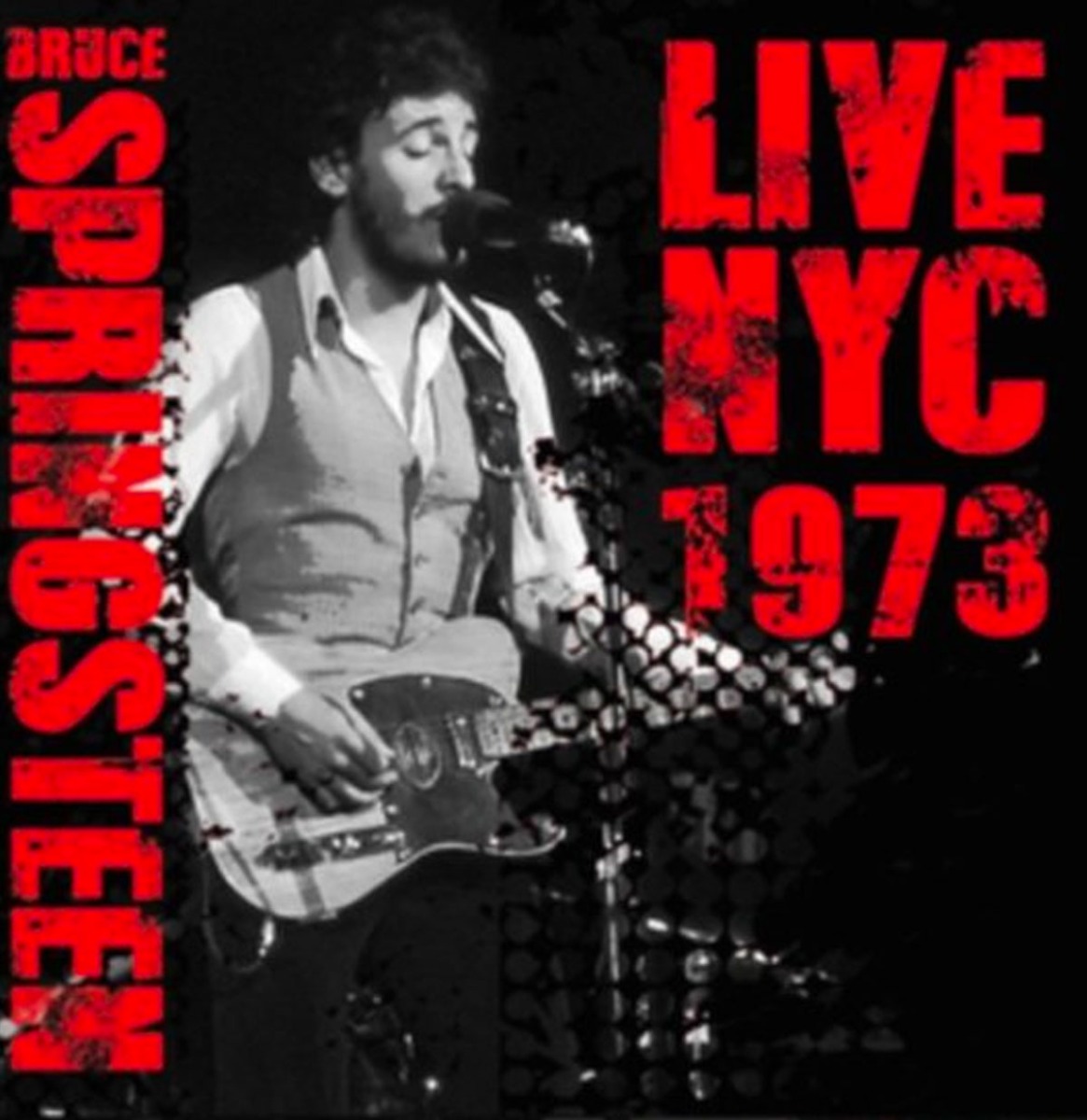Bruce Springsteen - Live NYC 1973 LP Gelimiteerde Editie Op Rood Vinyl