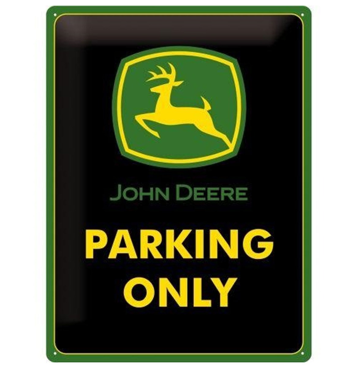 John Deere - Parking Only Metalen Bord 30 x 40 cm