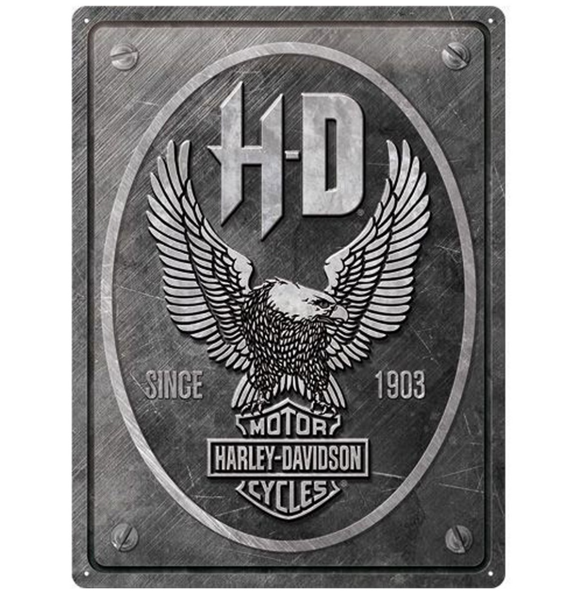 Harley-Davidson Eagle Metalen Bord 30 x 40 cm