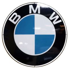 Nostalgic Art Tin Sign BMW Service Retro Logo 25 x 50 cm 