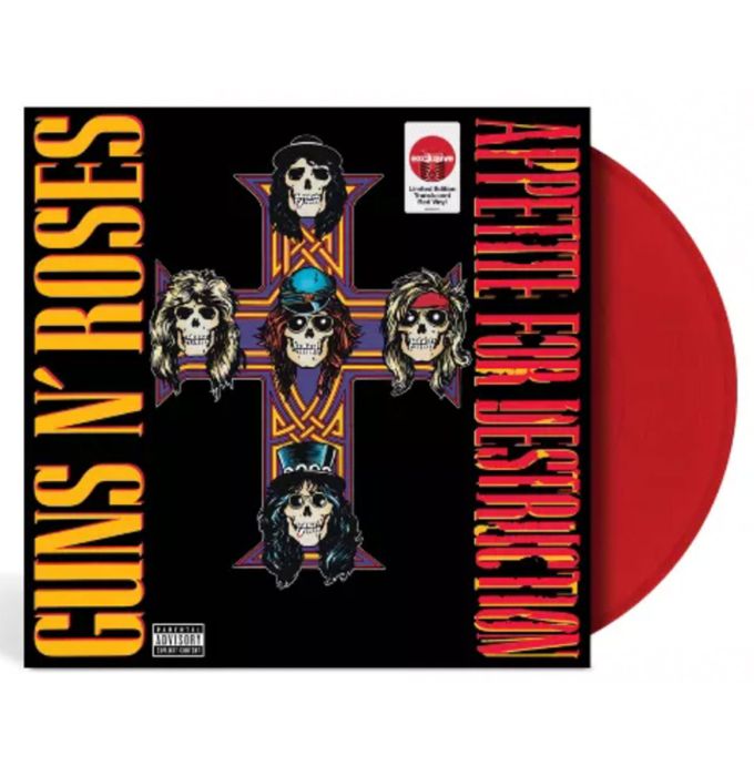 【SALE／10%OFFレコードGuns N’ Roses – Appetite For Destruction (Coloured Vinyl) (Target  Exclusive) LP