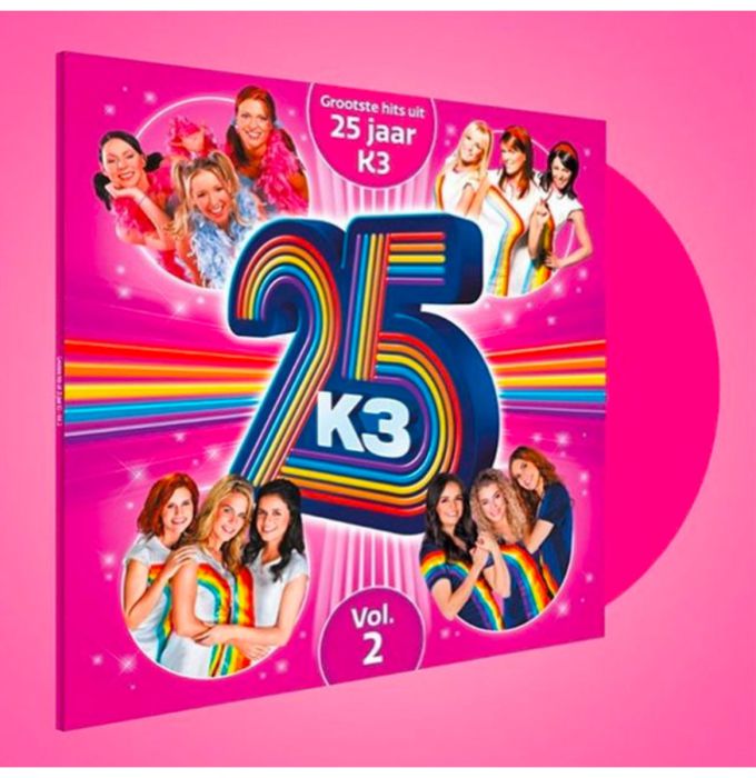 Kleren verzameling Schouderophalend K3 - Grootste Hits Van 25 Jaar K3 Vol. 2 (Coloured Vinyl) (Record Store Day  2023) LP - FiftiesStore.nl