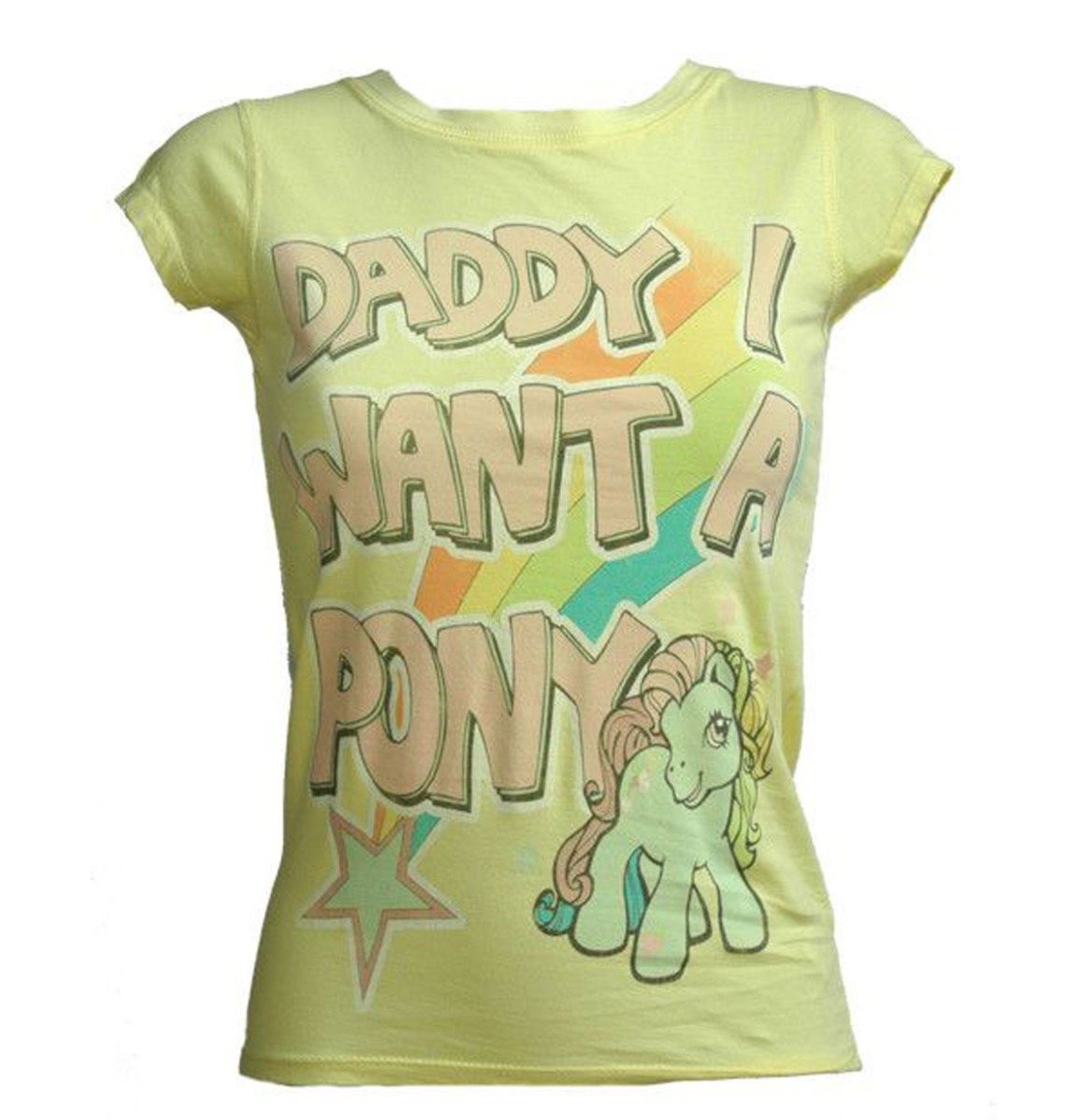 Daddy I Want A Pony Dames Shirt