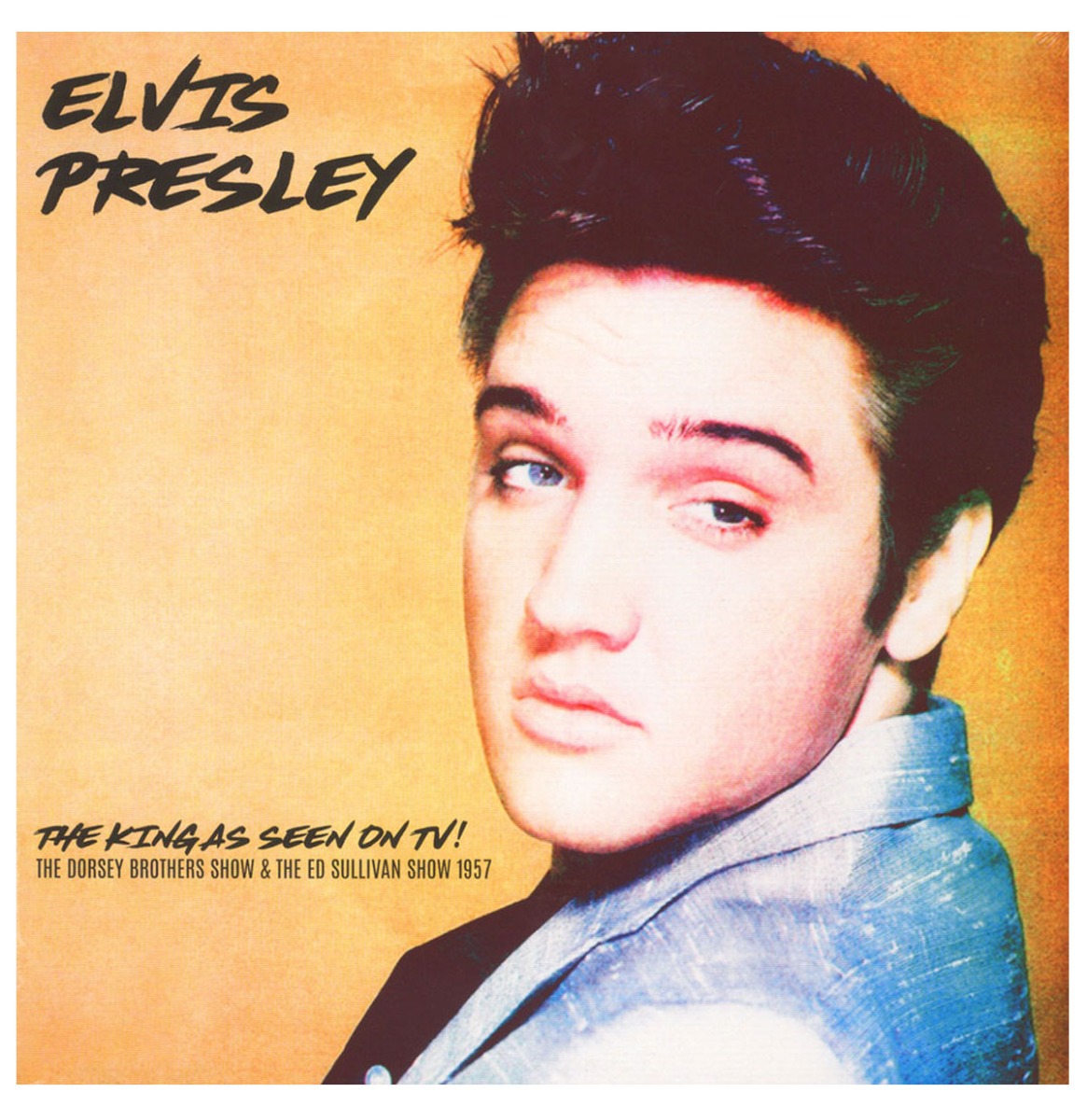 Elvis Presley - The King As Seen On TV! The Dorsey Brothers Show & The Ed Sullivan Show 1957 LP