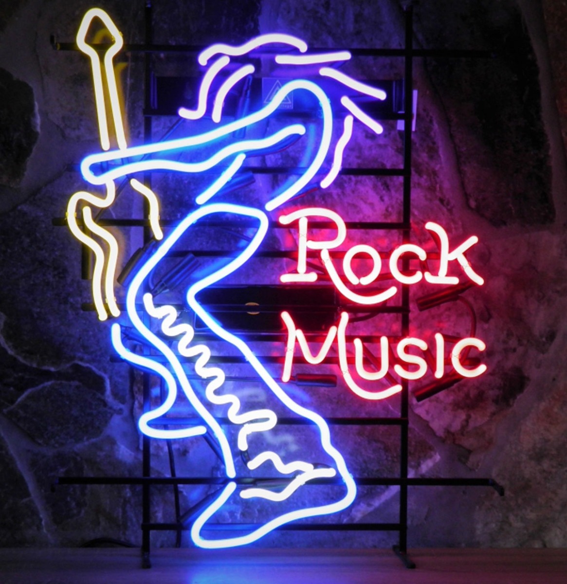 Rock Music Neon Verlichting 60 x 75 CM