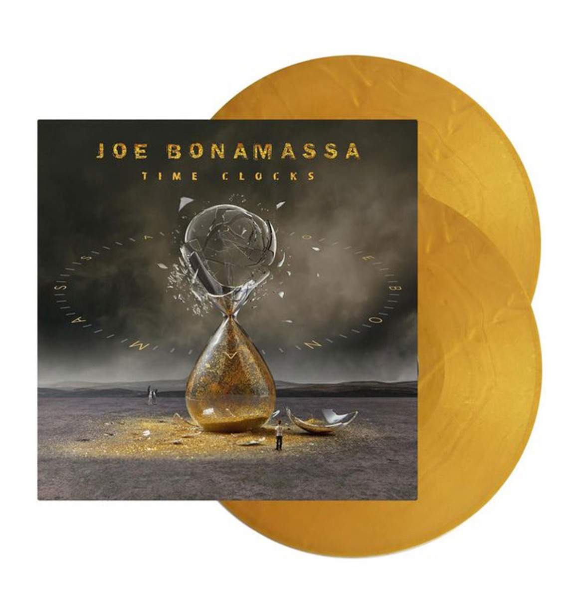 Joe Bonamassa - Time Clocks 2 LP Limited Edition Gold Vinyl