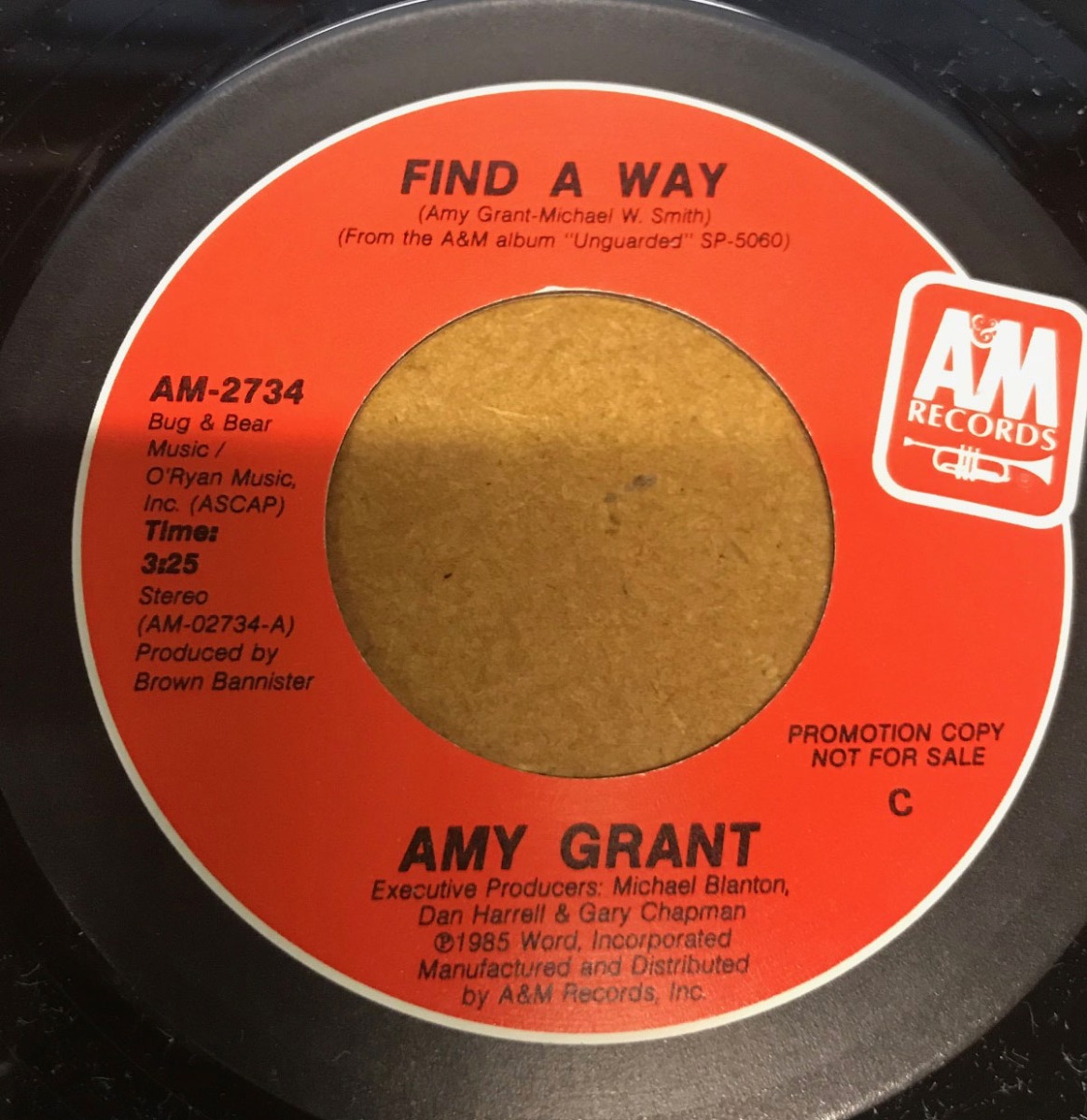 Single: Amy Grant - Find A Way / Find A Way (Promo)