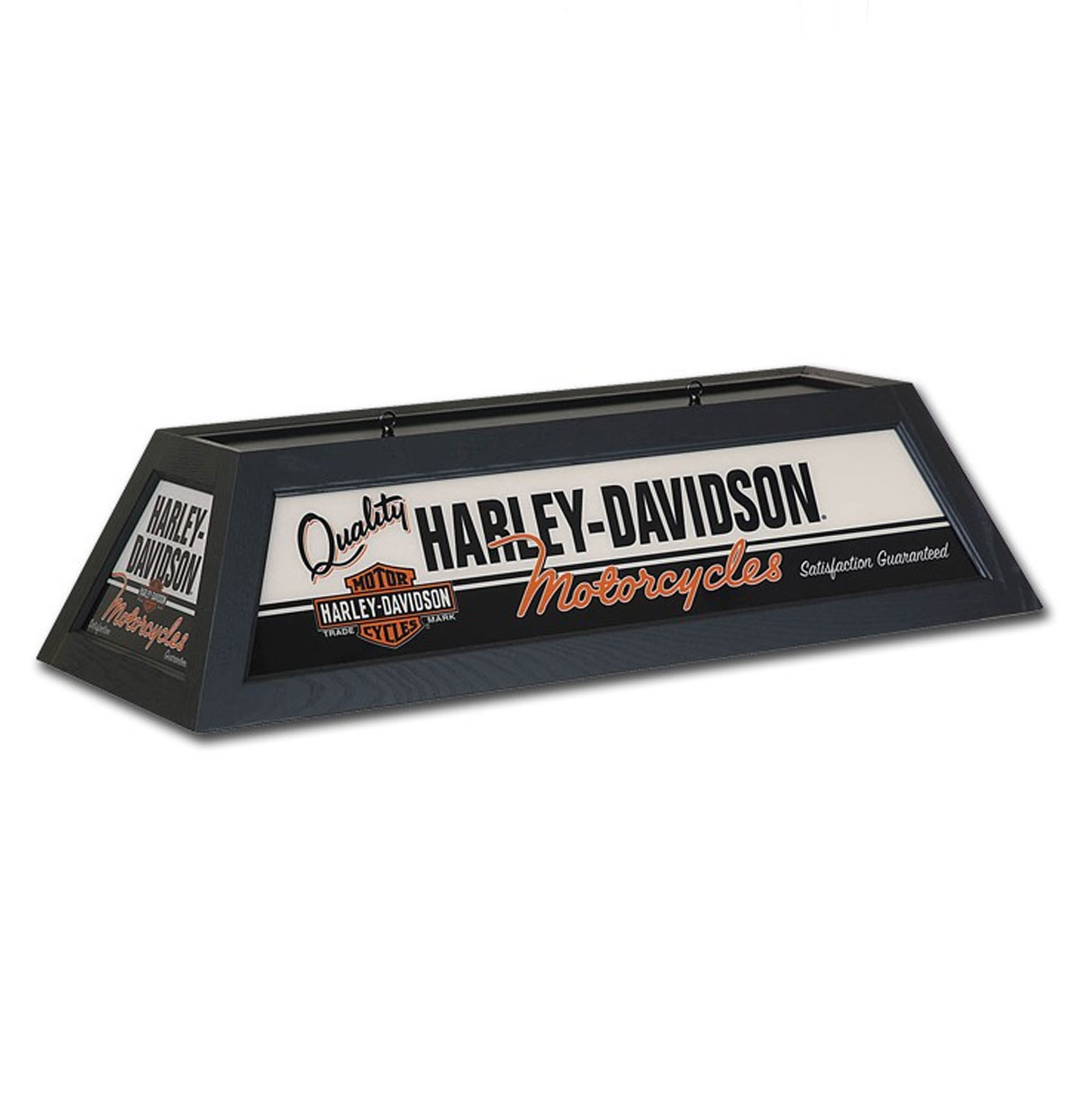 Harley-Davidson Quality Motorcycles Billiard Lamp - Black Finish