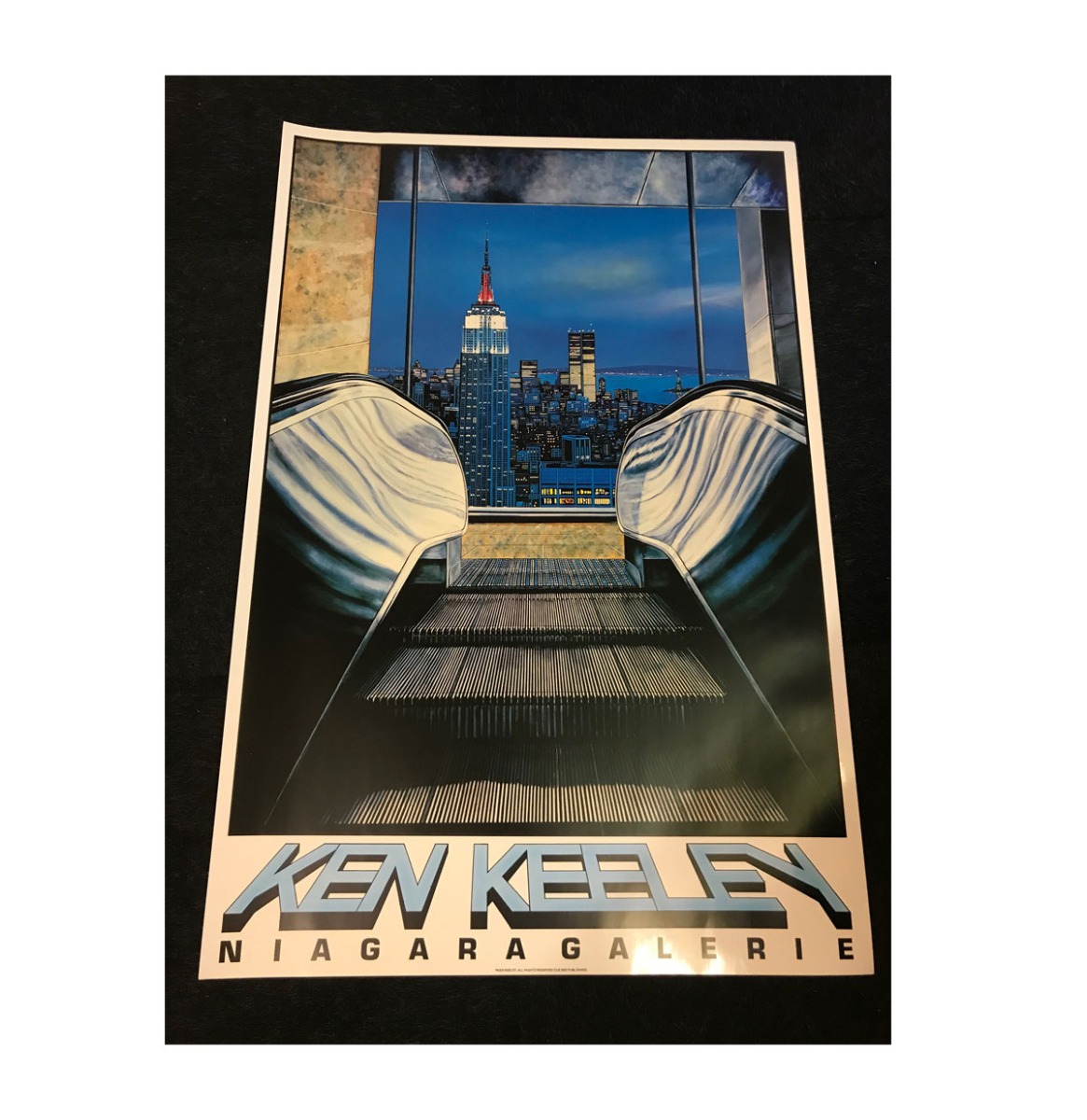 Ken Keeley Promotie Poster 91 x 61.5 cm