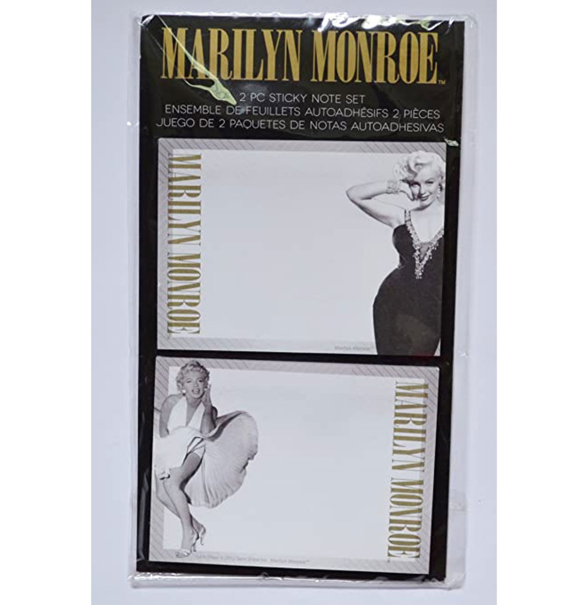 Marilyn Monroe 2 PC Sticky Note Set