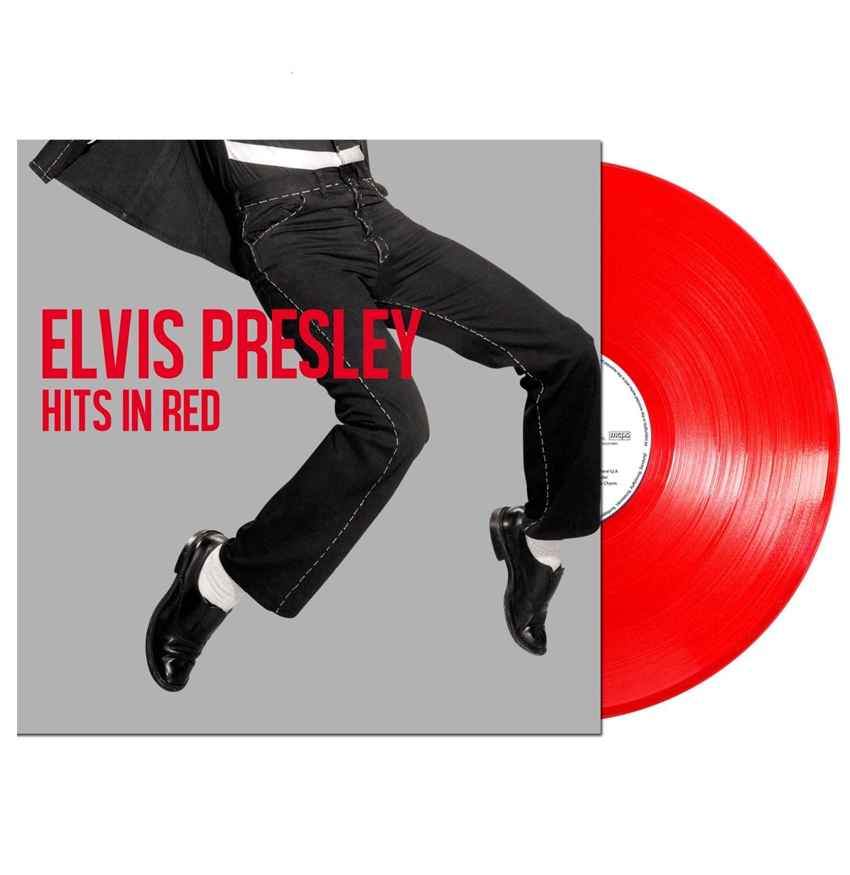 Elvis Presley - Hits in Red LP - LIMITED EDITION Red