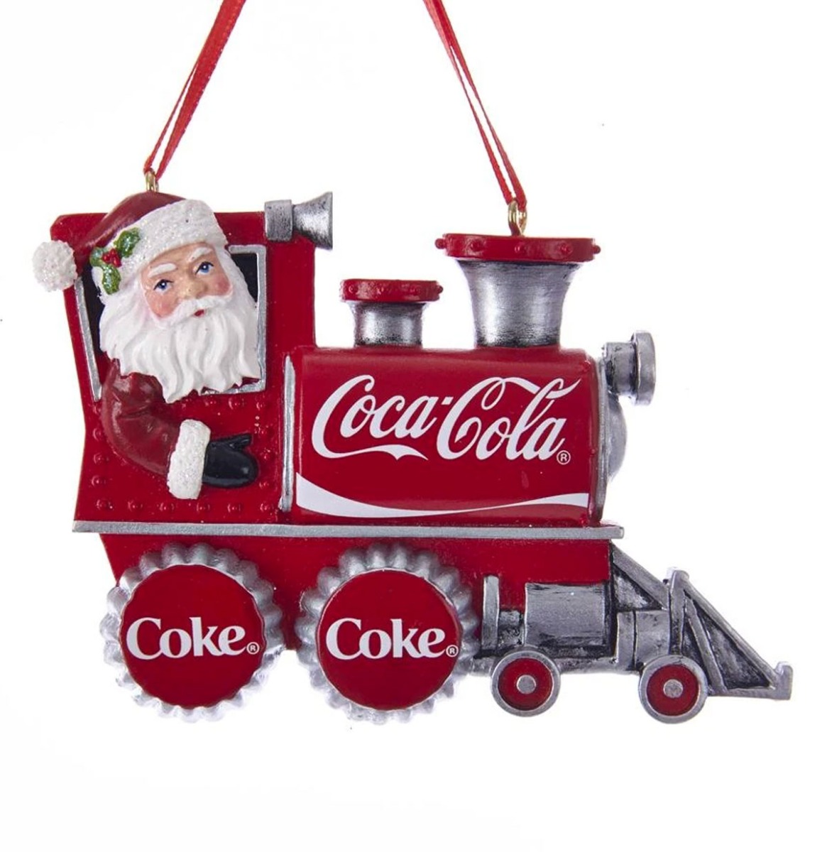 Santa Coca Cola Trein Kersthanger