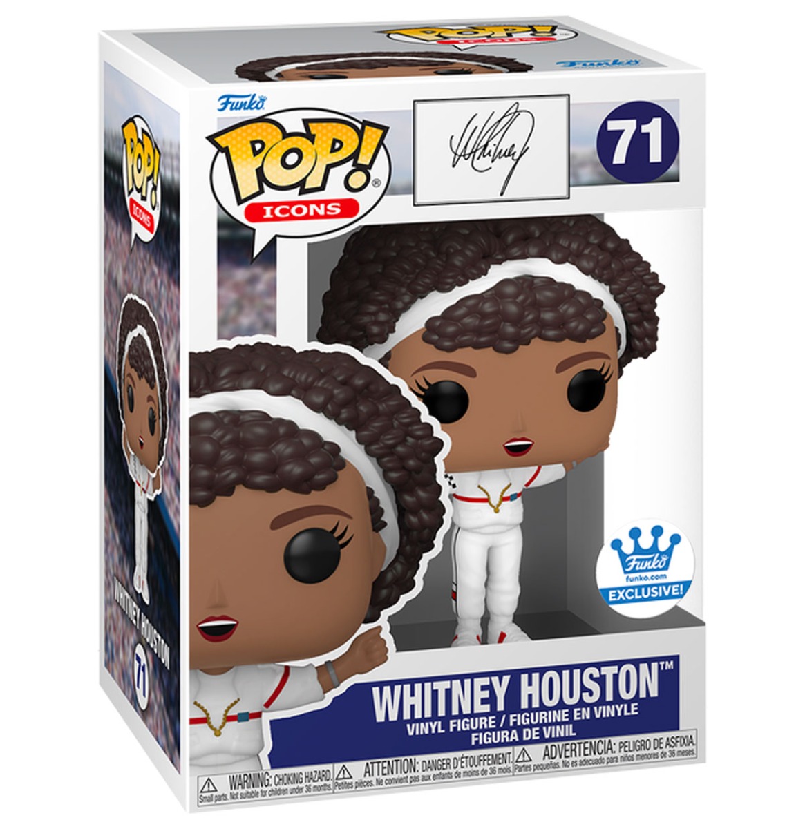 Funko Pop! Rocks: Whitney Houston - Funko Store Exclusive