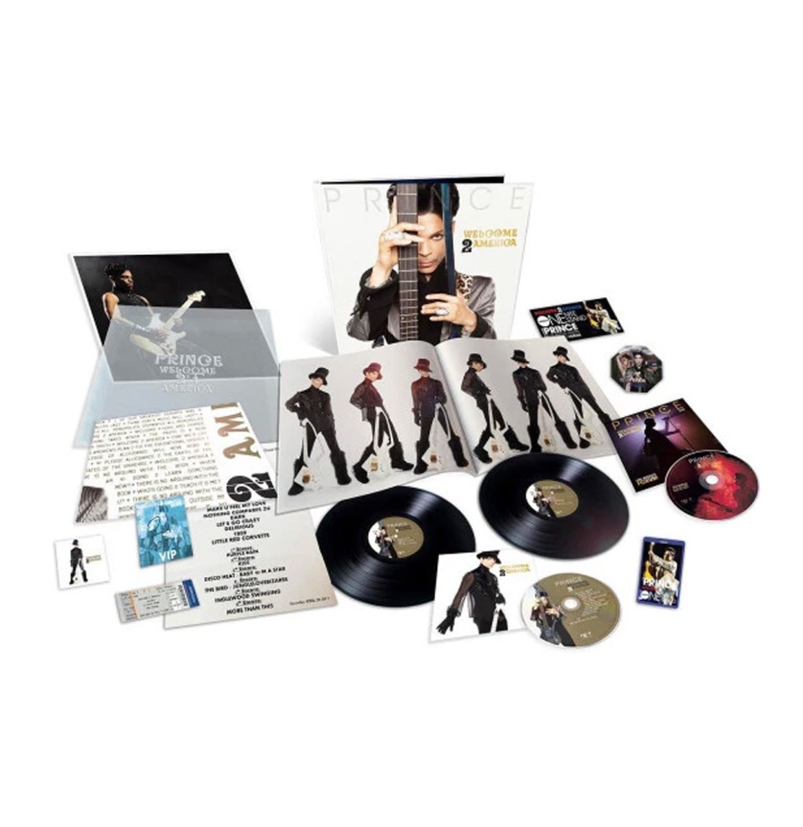 Prince - Welcome 2 America Box (2LP+CD+Blu-Ray)