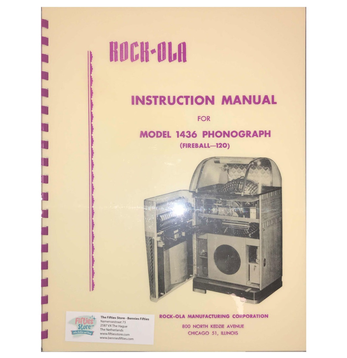 Rock-Ola Model 1436 Jukebox Service Manual