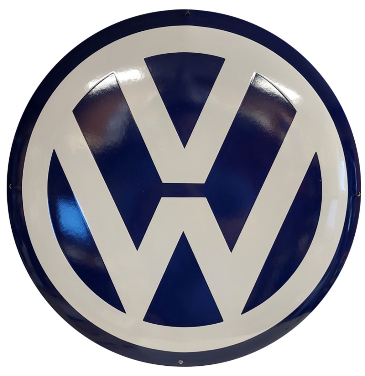 Volkswagen Logo Emaille Bord - 41 cm ?