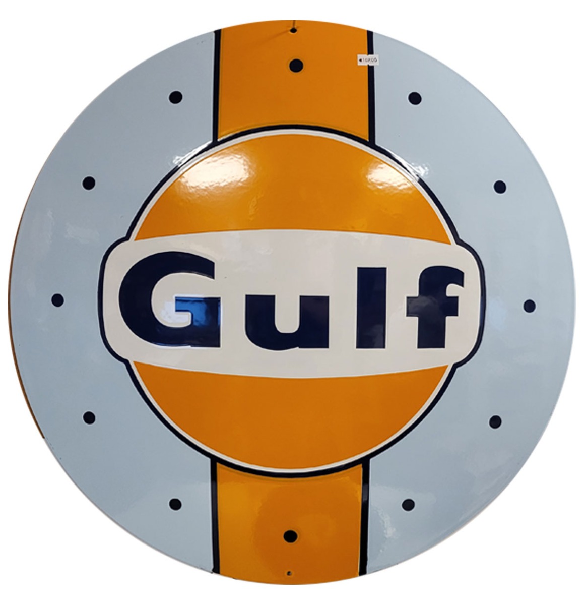 Gulf Logo Emaille Bord - 60 cm ?