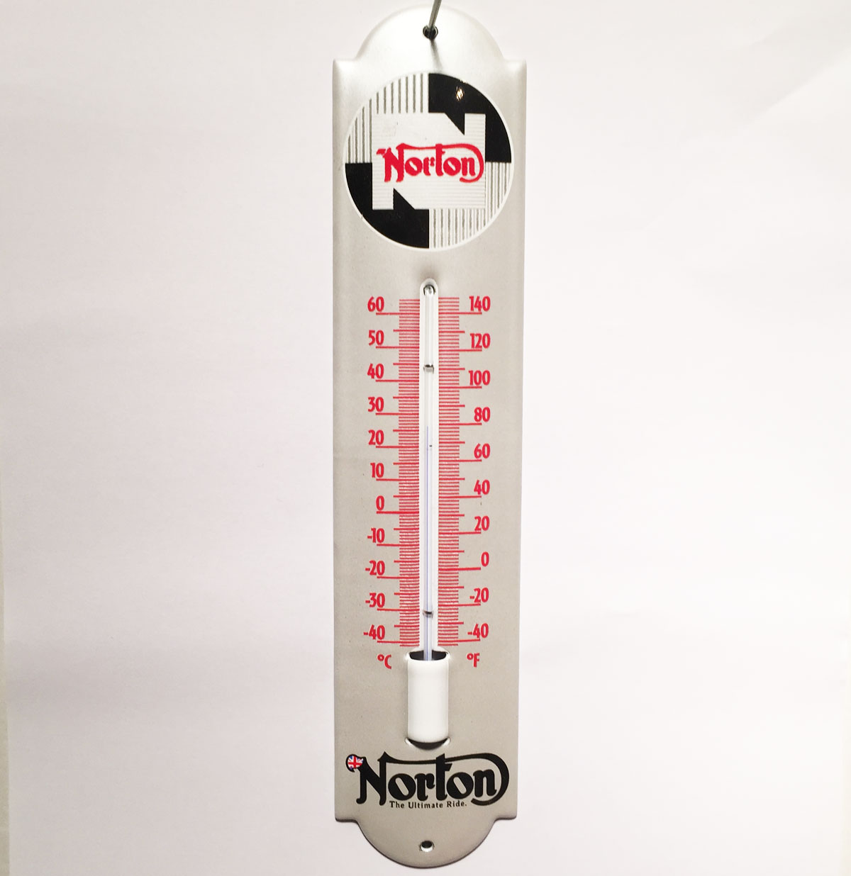Norton The Ultimate Ride Emaille Thermometer
